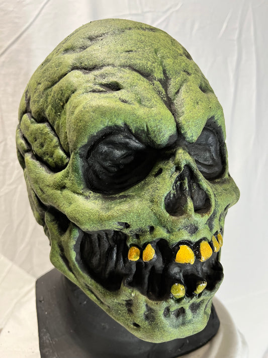 Green Skull Halloween mask