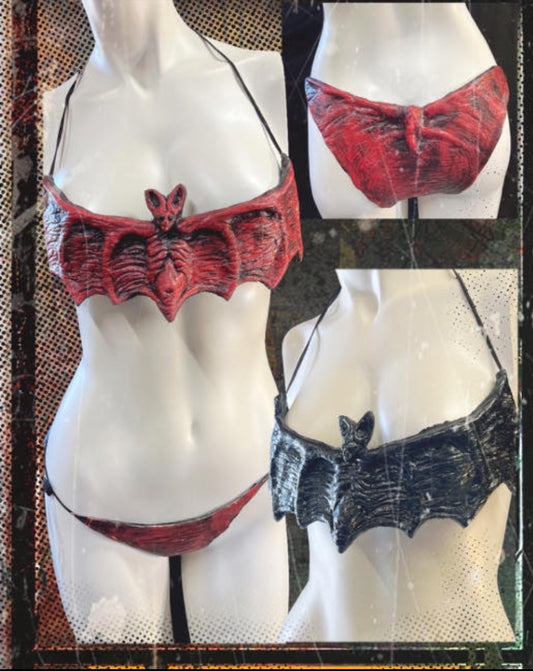 2 pc Bat costume