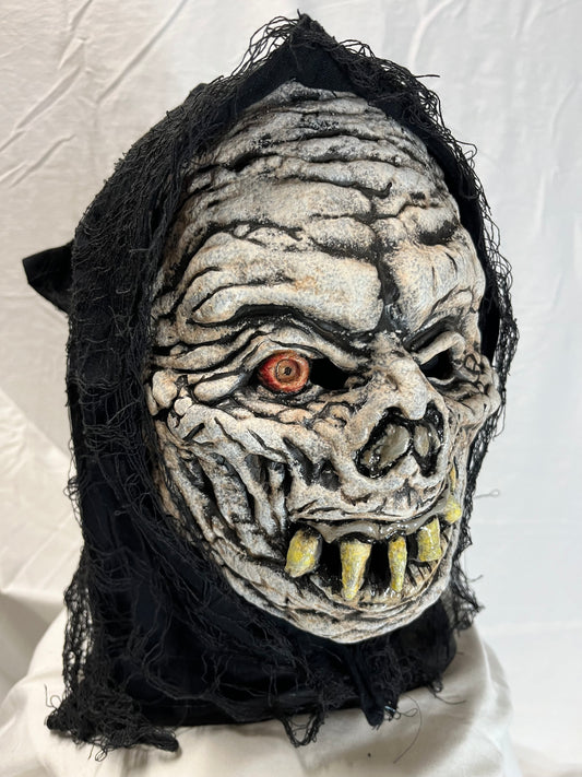 Ghost Ghoul mask with hood